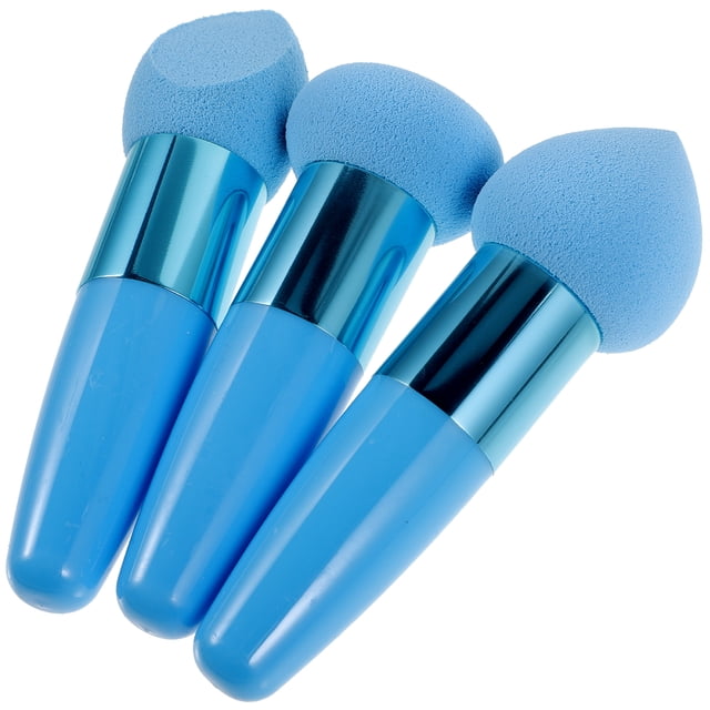 MasteelfCA 3 Pcs Éponges de Maquillage Stylos Portables de Beauté Maquillage Accessoires Cosmétiques