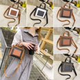 thumbnail image 2 of Sac à Main pour Femmes Grande Capacité Couleur Contrastée Fermeture à Boucle Poignée Portable Sangle Détachable Usage Quotidien Multi-Usage Sac à Main en Faux Cuir Accessoires de Mode, 2 of 11