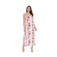 thumbnail image 5 of Robe Maxi à Imprimé Floral Hawaïen pour Femmes L Vigne Hibiscus Rose, 5 of 5