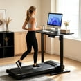 thumbnail image 2 of Mainstays Home Office Adult Electric Standing Desk with Memory Presets, Black, 2 of 9