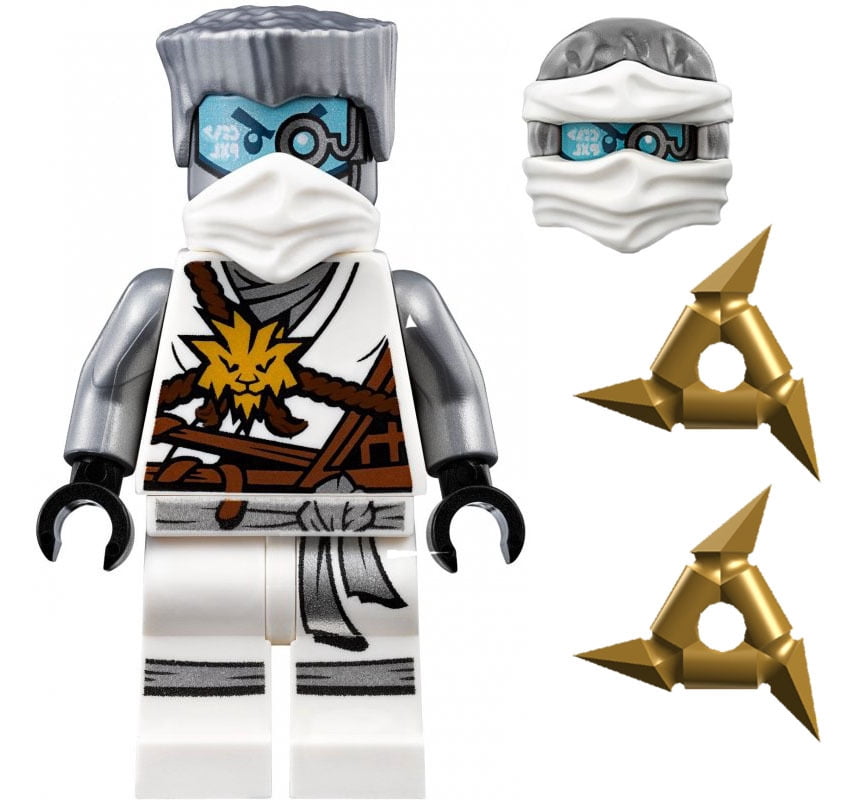 LEGO Ninjago Zane Titanium from 70588 Minifigure