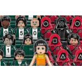 thumbnail image 2 of 12pcs Squid Game Characters Restore The Scene Miniature Small Building Blocks-Vinsniv, 2 of 2