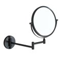 thumbnail image 3 of 1x Wall Mount Mirror 2 Side 3X Magnification for Shaving Cosmetic Black, 3 of 8