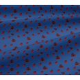 thumbnail image 4 of oneOone Tissu Jersey Coton Bleu Rouge Insecte Matériel de Couture Tissu Imprimé au Mètre 58 Pouces de Large, 4 of 4