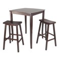 thumbnail image 1 of Wisome Inglewood 3PC table haute & tabourets de siège de selle, 1 of 5