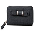 thumbnail image 1 of Coofit Mini Portefeuille Mode Mignon Nœud Papillon Porte-Monnaie Porte-Cartes pour Femmes, 1 of 8
