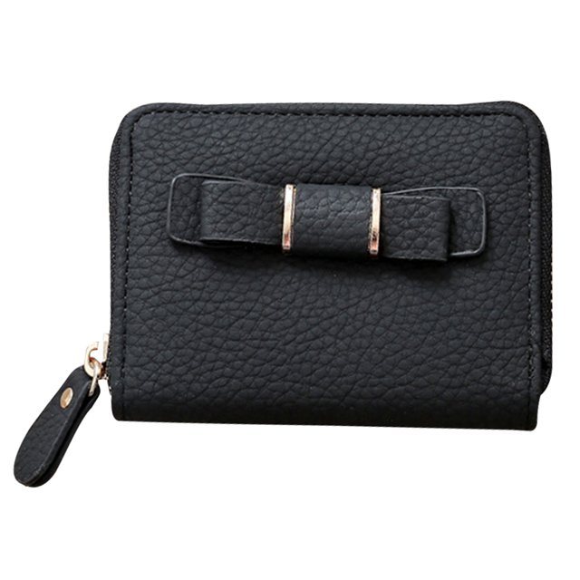 Coofit Mini Portefeuille Mode Mignon Nœud Papillon Porte-Monnaie Porte-Cartes pour Femmes