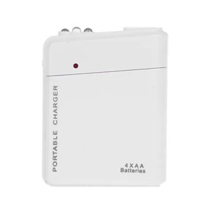 USB 4-AA Battery Power Emergency Charger Portable Universal Phone DIY W1L7