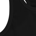 thumbnail image 4 of BADHUB Débardeurs Décontractés pour Hommes Col Rond Sans Manches T-Shirts d'Été Plage Léger Tee-Shirt Muscle Noir L, 4 of 8