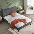 thumbnail image 3 of Zinus Judy 43 inch Upholstered Platform Bed Frame, 3 of 9