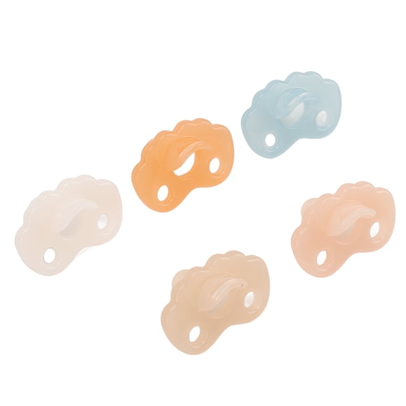 Silicone Baby , Bite Resistant Silicone Portable Teething Discomfort Relief 5pcs Clean For Infant Type 2
