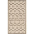 thumbnail image 1 of Safavieh Courtyard Brown Indoor Outdoor Rug - Runner 2'3" x 6'7", 1 of 5