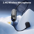 thumbnail image 3 of 2.4G Wireless Microphone Headset 164ft Range Headset Mic and Handheld Mic 2 In 1 Professional Voice Amplifier Headset Microphones for Karaoke Speaker Amplifier PA System Teaching, 3 of 7