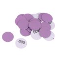 thumbnail image 1 of Unique Bargains 25 Pack 1-Inch Purple Sanding Discs 800 Grits Hook & Loop Professional Aluminum Oxide Sandpaper Mini Size, 1 of 5