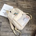 thumbnail image 4 of AMERTEER Tailored Large Capacity Solid Color Waterproof Nylon Casual Backpack School Bag, 4 of 6