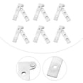 thumbnail image 2 of MasteelfCA 6pcs Door Window Hinges Rotating Hidden Hinges Stainless Steel Hinges for Home, 2 of 7