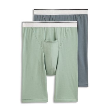 Jockey Men's Pouch 10" Midway Brief - 2 Pack