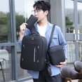 thumbnail image 1 of Yhmxh Closet Organizers and Storage 3Pcs/Set USB Charging Port Camping Travel Backpack Business Daypack Storage Device, 1 of 3