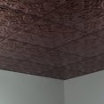 thumbnail image 2 of Fasade Traditional 2 Vinyl 2ft x 2ft Lay In Ceiling Panel Oil Rubbed Bronze 5 Pack, 2 of 5