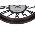thumbnail image 3 of Monarch Specialties I 9084 - Horloges, Ronde 16 Pouces, Horloge Murale, Brun Antique, Transitionnel, 3 of 4