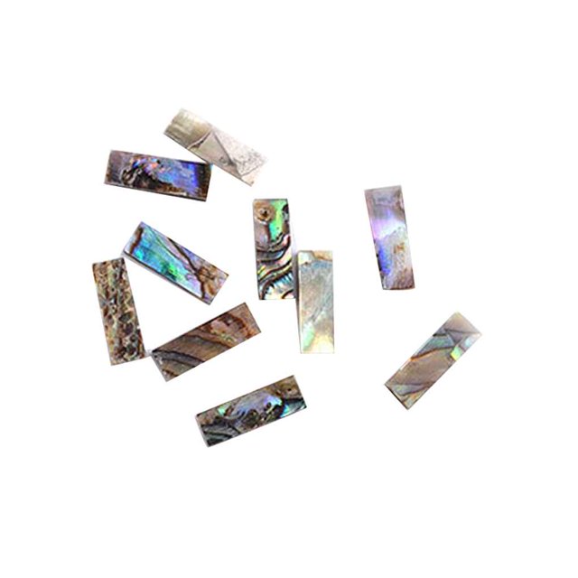 Maoww 10Pcs/set Women Girls Nail Sequin Shell Nail Art Sticker Female Manicure Wraps Decor Tool