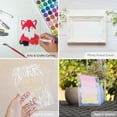 thumbnail image 3 of 10 pcs Transparent Acrylic Sheets Thick Extruded Plexiglass Message Board Sheets for Crafts Picture Frame Projects Display DIY, 3 of 4