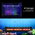 thumbnail image 3 of Qiilu Fish Tank Light, RC Tank Light,Fish Tank Bubble Light Underwater Led Light with Remote Control Aquarium Light Kit, 3 of 8