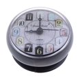 thumbnail image 2 of Small Bathroom Clock Suction Cup Bathroom Clock Shower clock for kitchen Bathroom clock for kitchen Clock, Selection Grey, 2 of 8