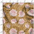 thumbnail image 2 of Soimoi Polyester Crepe Fabric Peony Floral Print Sewing Fabric Yard 52 Inch Wide, 2 of 6