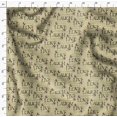 thumbnail image 4 of Soimoi Cotton Poplin Fabric Floral Love Text Printed Fabric 1 Yard 56 Inch Wide, 4 of 5