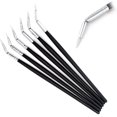thumbnail image 1 of Lubelski Professional Cosmetic Soft Angled Tip Elbowed Eye Liner Eyeliner Brush Makeup, 1 of 7