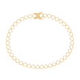 thumbnail image 2 of Bracelet Tennis en Zircon Cubique Cœur, 2 of 5