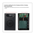 thumbnail image 4 of Detachable Mobile Power Supply 4 21700 Batteries 22.5W Fast Charging Wireless Charging Battery Box DIY Display Kit, 4 of 8