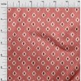 thumbnail image 3 of oneOone Georgette Viscose Tissu Rose Aztech Africain Robe Tissu Tissu Imprimé par la Cour 42 Pouces de Large, 3 of 4