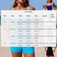 thumbnail image 3 of Brnmxoke Lifeguard Tankini Swimsuit Women Two Piece Ruched Twist Front and High Waisted Tummy Control Beach Bathing Suit for Modest Coverage Army Green,L, 3 of 7