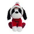 thumbnail image 1 of HOLIDAY TIME PLUSH SANTA DOG,9.5INCH, 1 of 4