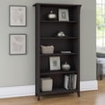thumbnail image 3 of Bush Furniture Salinas Tall 5 Shelf Bookcase in Vintage Black, 3 of 4