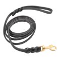 thumbnail image 1 of Leather Dog Leash, Copper Hook Dog Leash  for Training Ground for Trainning, 1 of 7