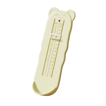 Yellow Kids Foot Measurement Plate Non-Slip Plastic Base Home Shoe Sizing Tool Accurate Length Gauge For Childrens Footwear #X0kp2