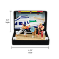 thumbnail image 3 of Console Heroes: Street Fighter II Collectible Diorama – Mini Ryu & Ken Figures with Dock Stage Scene – Retro Sega Genesis Cartridge Display – Official Capcom Licensed – Ages 8+, 3 of 6