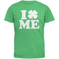 thumbnail image 1 of St. Patricks Day - I Shamrock Love Me Green Adult T-Shirt, 1 of 1