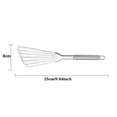 thumbnail image 3 of Binwennn Egg Cooker for Microwave Rice Cooker 5 Cup Food Cooker Portable Car Fish Spatula Big Size Spatula Stainless Steel Kitchen Cooking Tools Stainless Steel Fish Spatula Turning Flipping Frying, 3 of 8