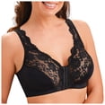 thumbnail image 1 of Kcodviy Front Buckle Sports Bra Bra's Plus Size Underwire Border Bras To Wear with A Backless Dress Front Vest Lace Bra, 1 of 4