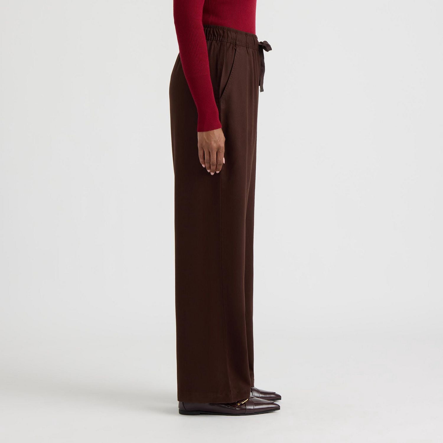 Pantalon droit en Tencel de Mexx pour femmes