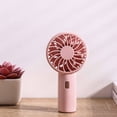 thumbnail image 1 of Limited Time Deal Iumwxz Mini Handheld Fan Battery Powered Small Portable Adjustable Speed USB Rechargeable Fan Powerful Eyelash Fan Suitable for Kids Women Men Indoor Outdoor Travel Room Decor, 1 of 6