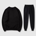 thumbnail image 4 of 2 Piece Tracksuit Mens Matching Crewneck Pullover and Drawstring Jogging Set Long Sleeve Athletic Sportswear Tracksuits, 4 of 7
