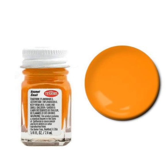 Émail de Finition pour Bouteille 1/4oz. Signal de Virage Ambre