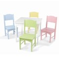 thumbnail image 1 of KidKraft Nantucket Wooden Table & 4 Pastel Chairs, 1 of 7