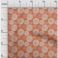 thumbnail image 1 of oneOone Cotton Flex Fabric Circle Block Printed Fabric 1 Yard 40 Inch Wide, 1 of 4