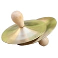 thumbnail image 1 of Cymbale Crash, Cymbales à Main Faciles à Tenir Éducatives Précoces en Cuivre pour Fête pour Enfants, 1 of 8